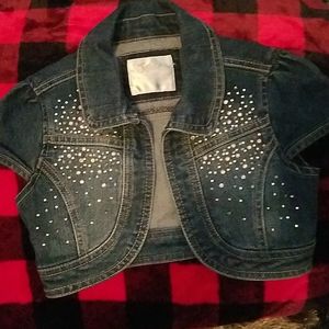 Justice jean jacket